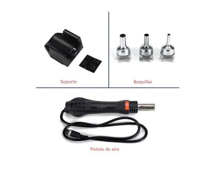 Estación De Soldadura 700w 858d Pistola De Aire Caliente-5