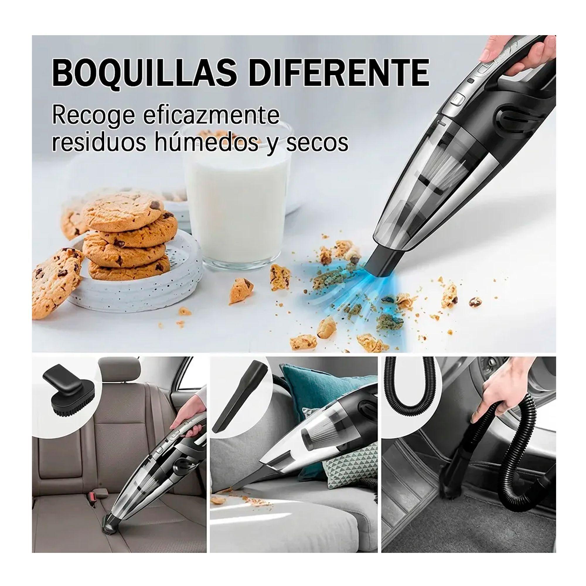 Aspiradora De Mano Inalambrica Recargable Potente-2