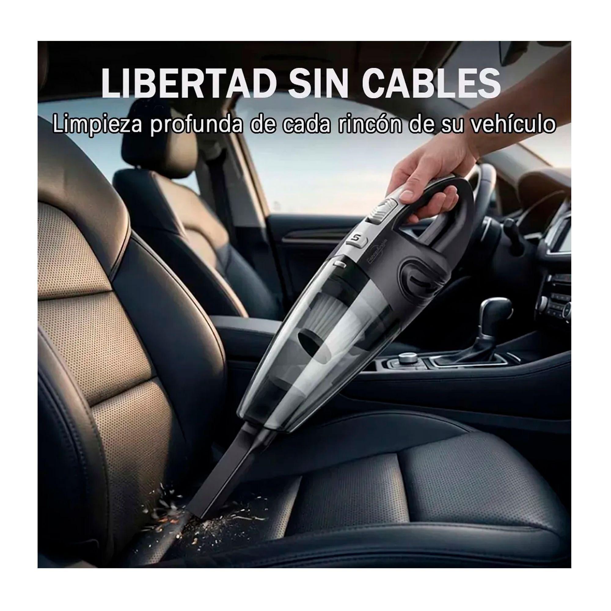 Aspiradora De Mano Inalambrica Recargable Potente-5