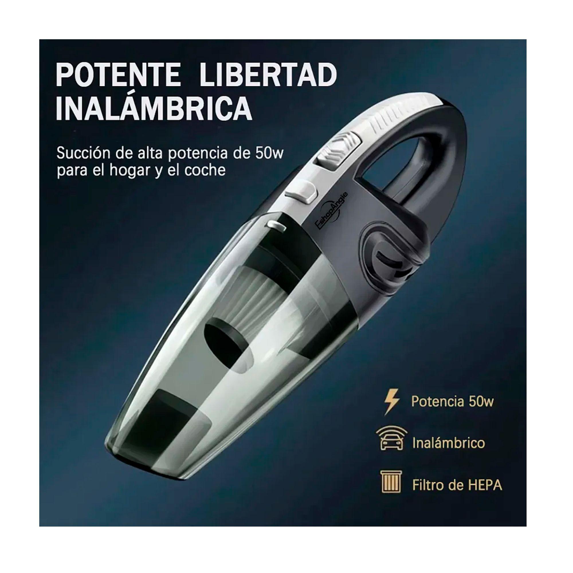 Aspiradora De Mano Inalambrica Recargable Potente-6