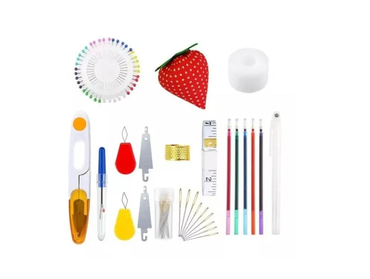 Set De Agujas Mágica Bordado + Kit De Hilos De Bordar-2