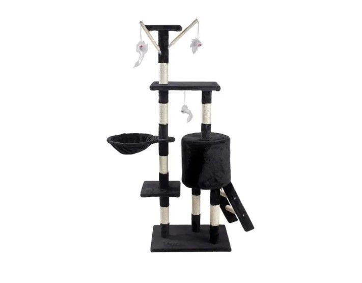 Rascador Tipo Árbol Para Gatos - 5 Niveles Interactivo-2