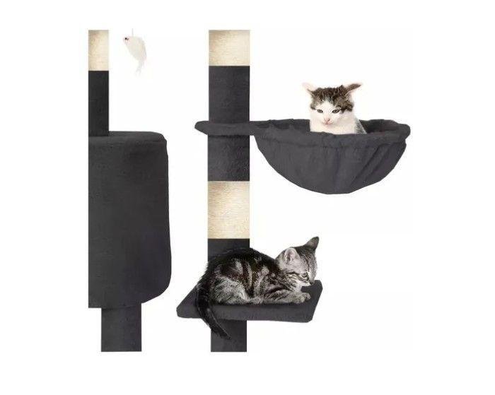 Rascador Tipo Árbol Para Gatos - 5 Niveles Interactivo-4
