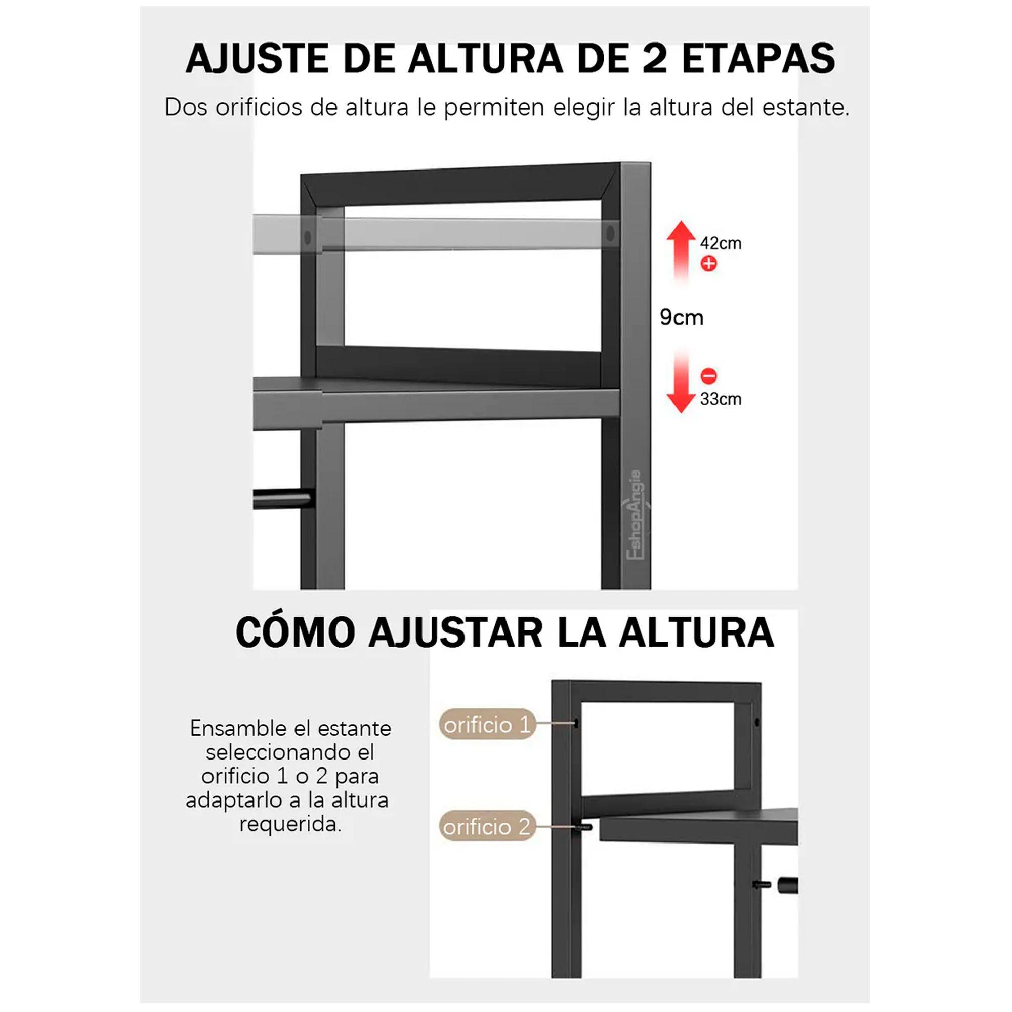 Estante Repisa Extensible Horno Microondas Organizador Rack-3