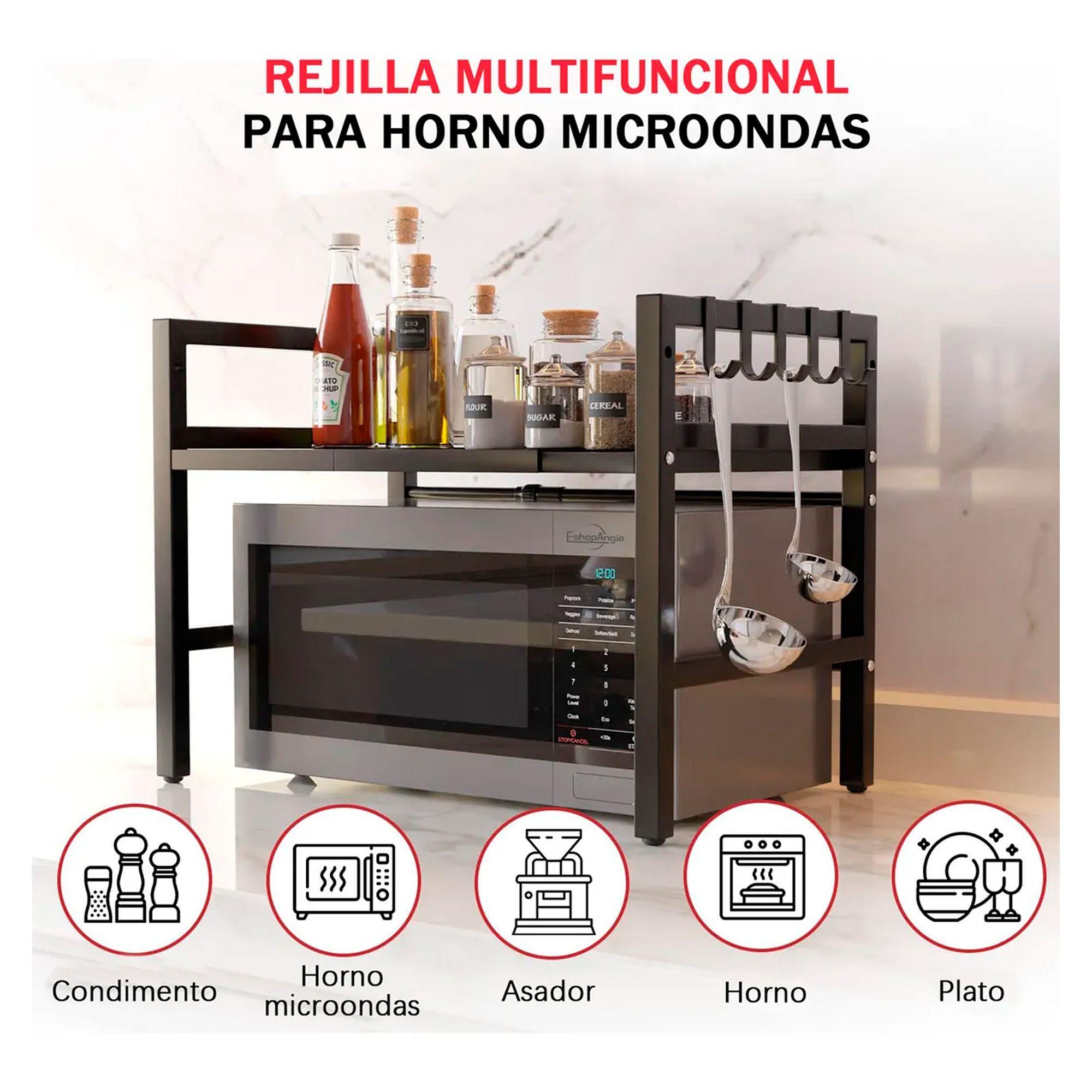 Estante Repisa Extensible Horno Microondas Organizador Rack-5
