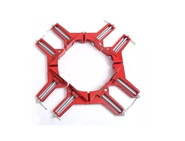 Pack 4 Prensas Escuadra Esquinera Sargento Para Uniones-3