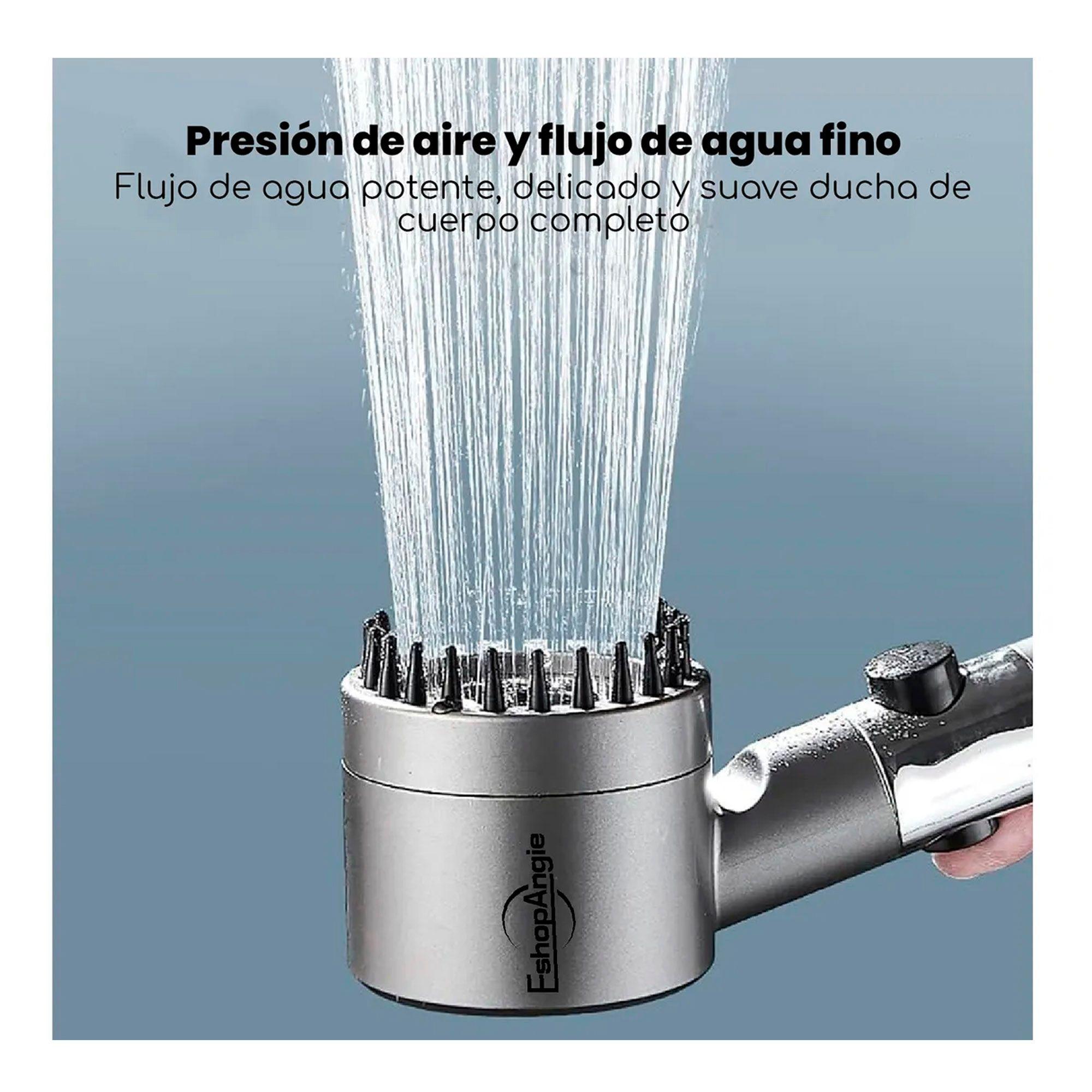 Cabezal De Ducha Manguera De 1 5m Rociador Alta Presion-4