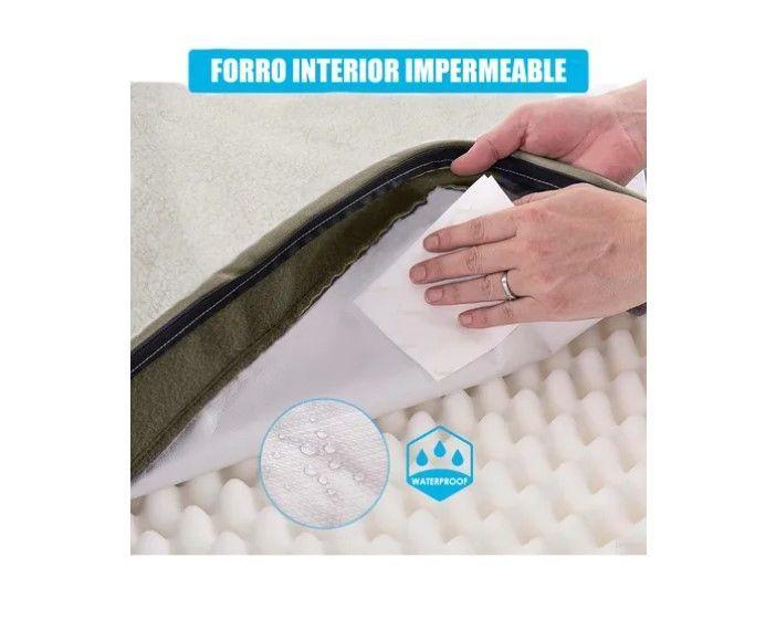 Cama Colchón Ortopédica Para Mascotas Perros 77x51cm Lavable-3