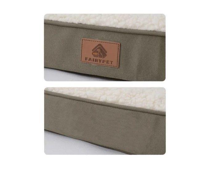 Cama Colchón Ortopédica Para Mascotas Perros 77x51cm Lavable-5