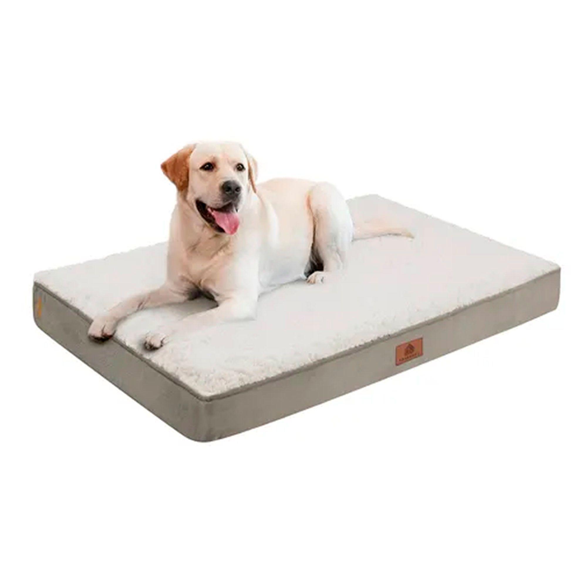 Cama Colchón Ortopédica Para Mascotas Perros 77x51cm Lavable-0
