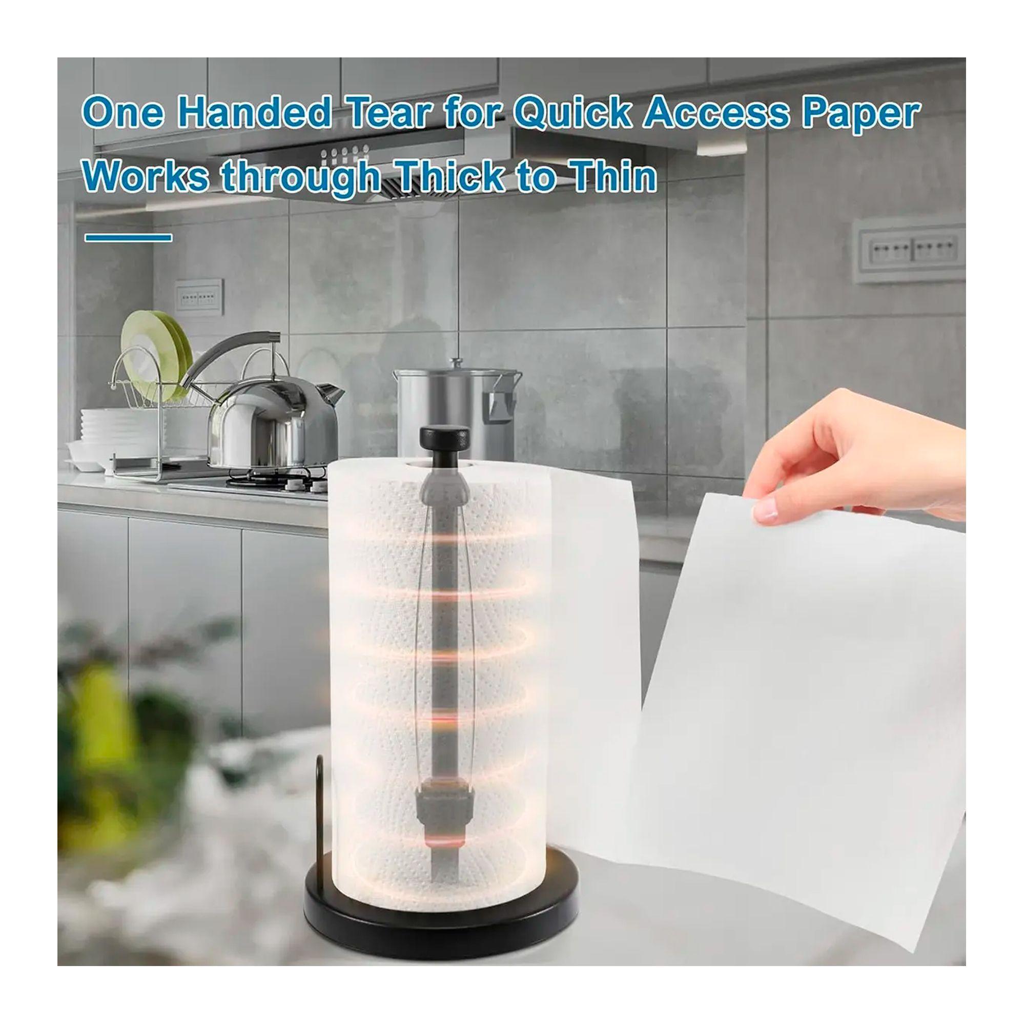 Soporte Para Toallas De Papel Con Trinquete Para Cocina-3