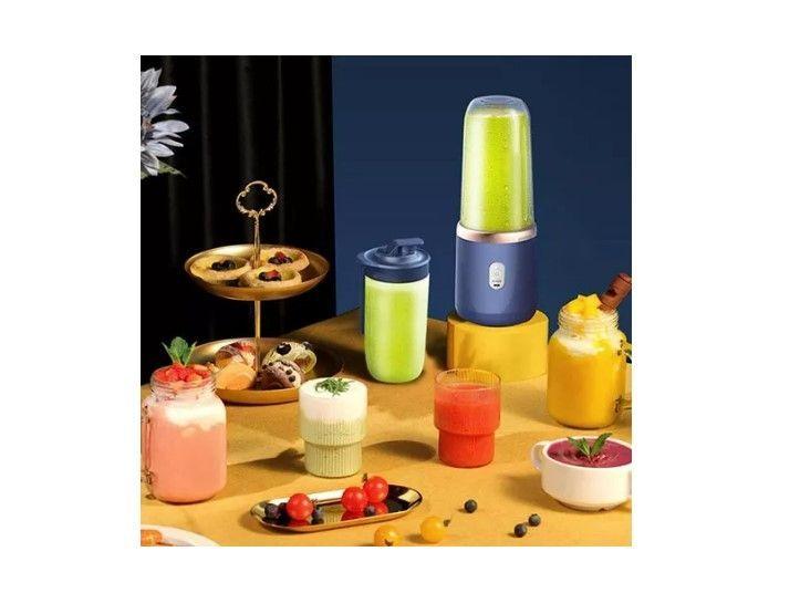 Mini Licuadora Portátil Recargable Usb Juguera Batidora-2