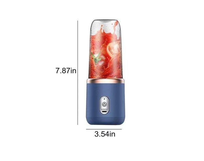 Mini Licuadora Portátil Recargable Usb Juguera Batidora-3