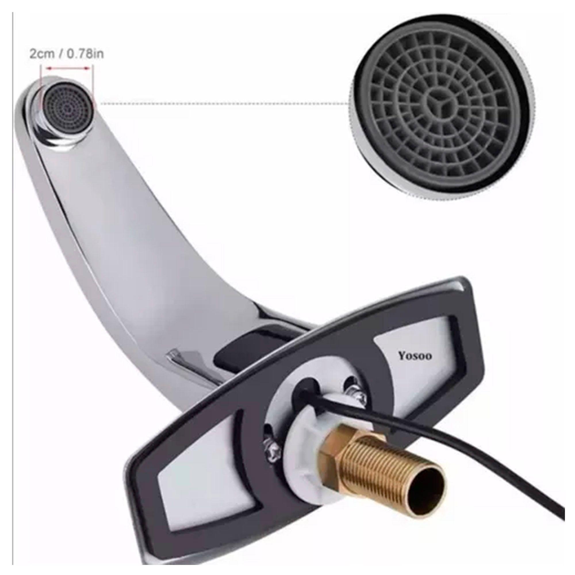 Llave Lavamanos Moderno Sensor Infrarrojo-2