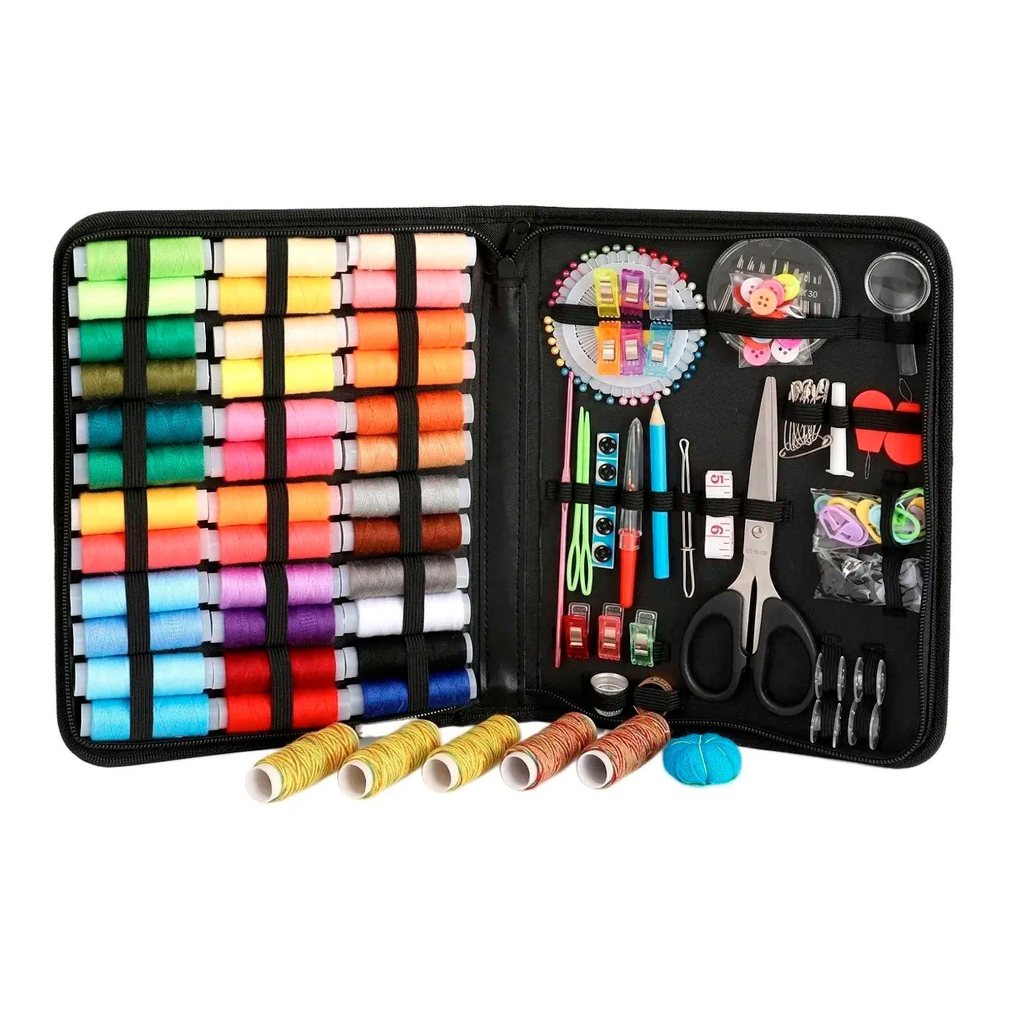 Kit De Costura Con Estuche Suministros De Costura 200 Pcs-1