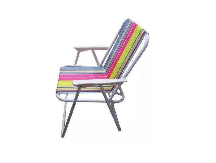 Silla De Camping Piscina Playa Plegable Liviana Hasta 100kg-3