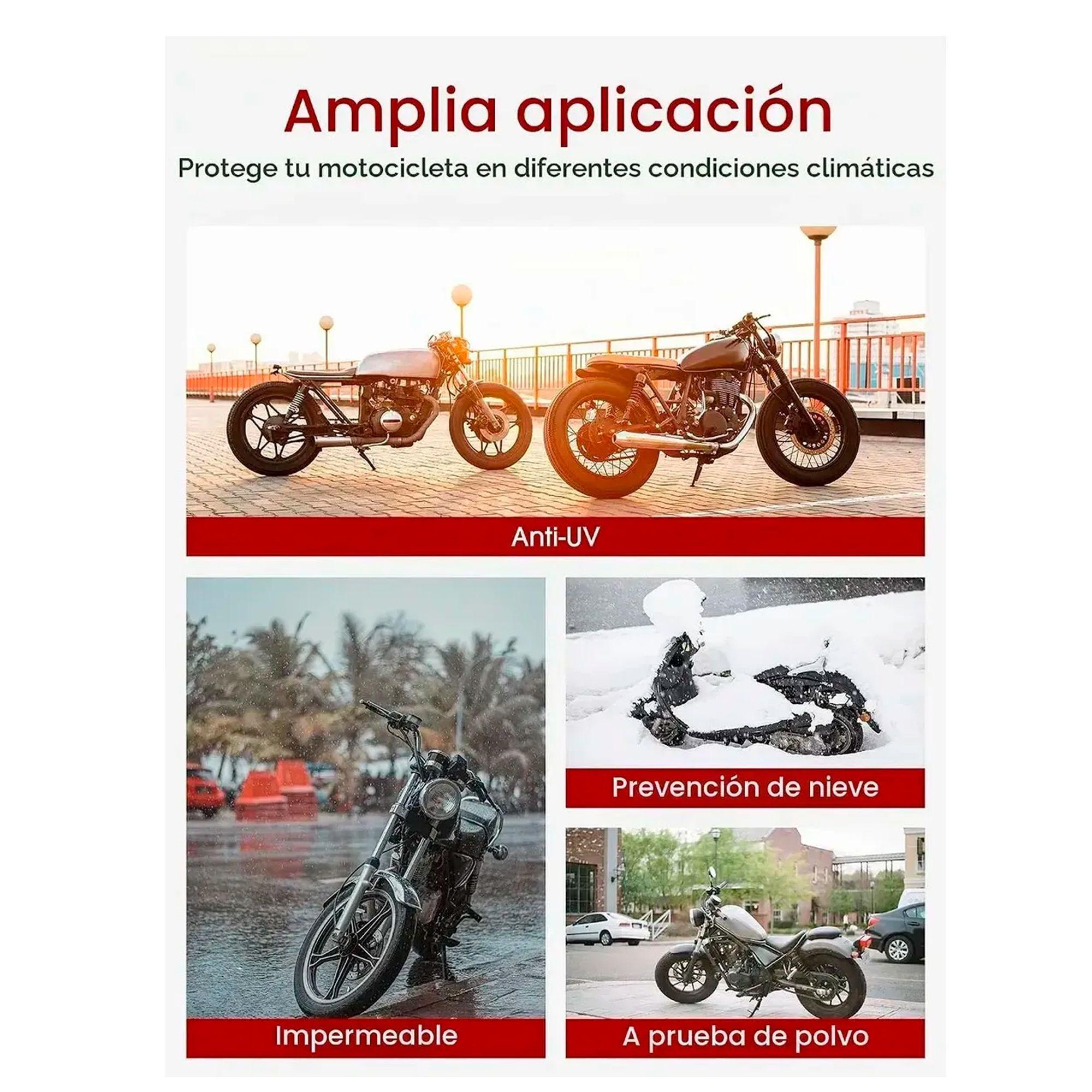 Funda Impermeable Para Motocicleta Resistente Al Polvo Y Uv-5