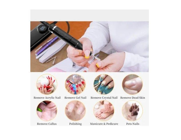 Torno Inalámbrico Profesional Manicure 35000rpm Portátil-2