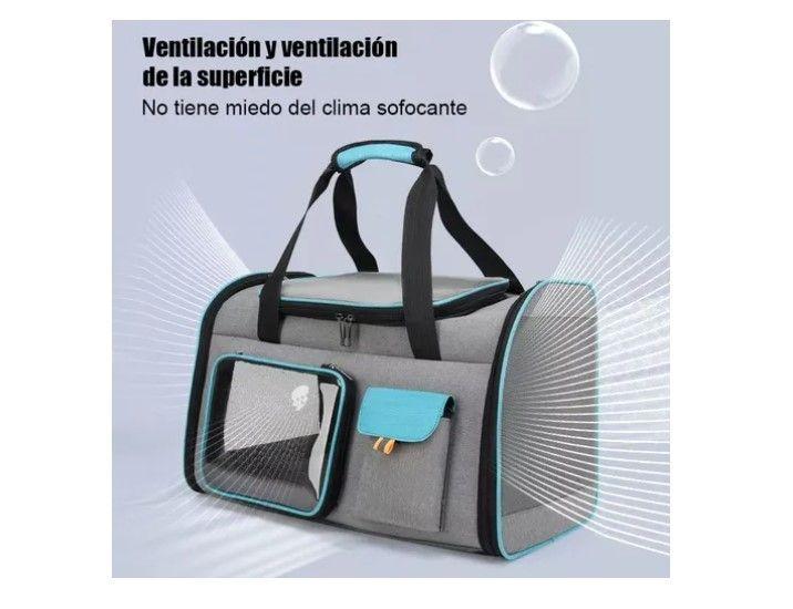 Bolso Transportador Para Mascota Viaje Mochila Transpirable-2