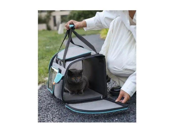 Bolso Transportador Para Mascota Viaje Mochila Transpirable-3