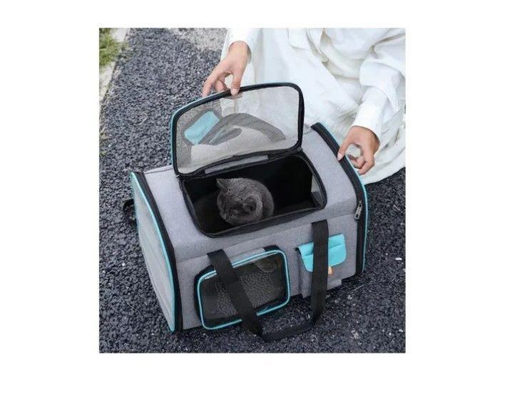 Bolso Transportador Para Mascota Viaje Mochila Transpirable-6