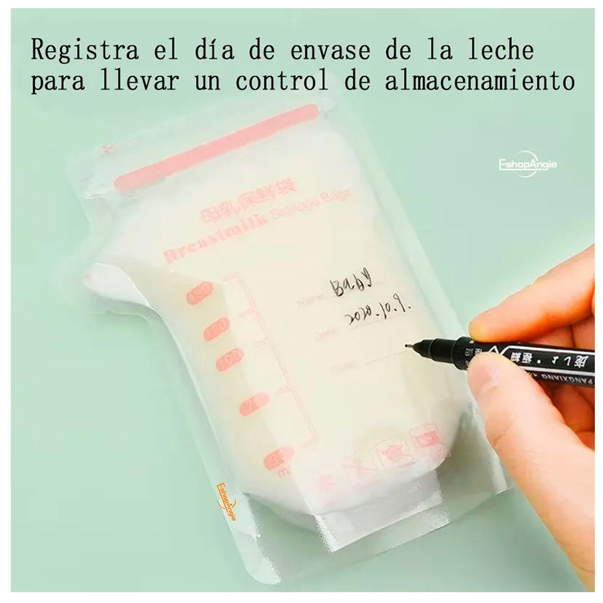X30 Bolsas Para Leche Materna 250ml De Almacenamiento-3