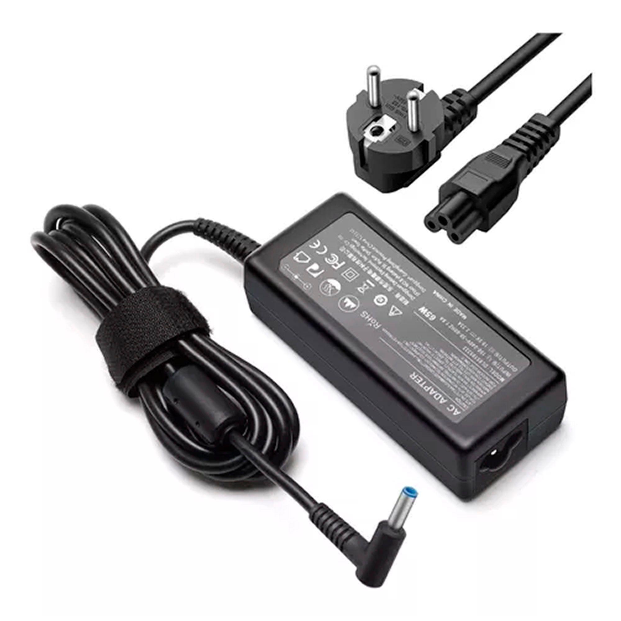 Cargador Notebook Para Hp Punta Azul 19.5v 3.33a 65w-0