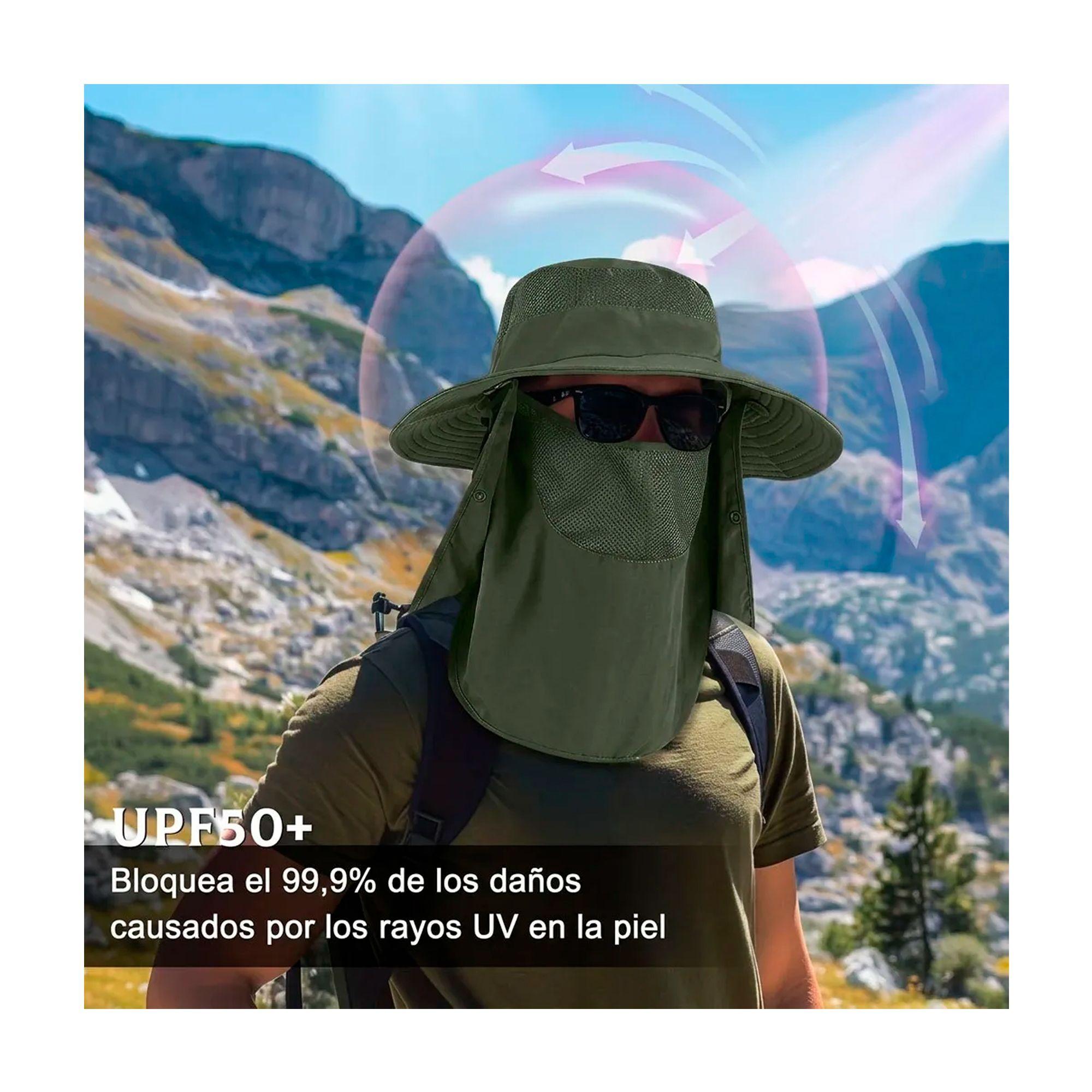 Sombrero Para El Sol Con Proteccion Para Cuello Y Cara-1