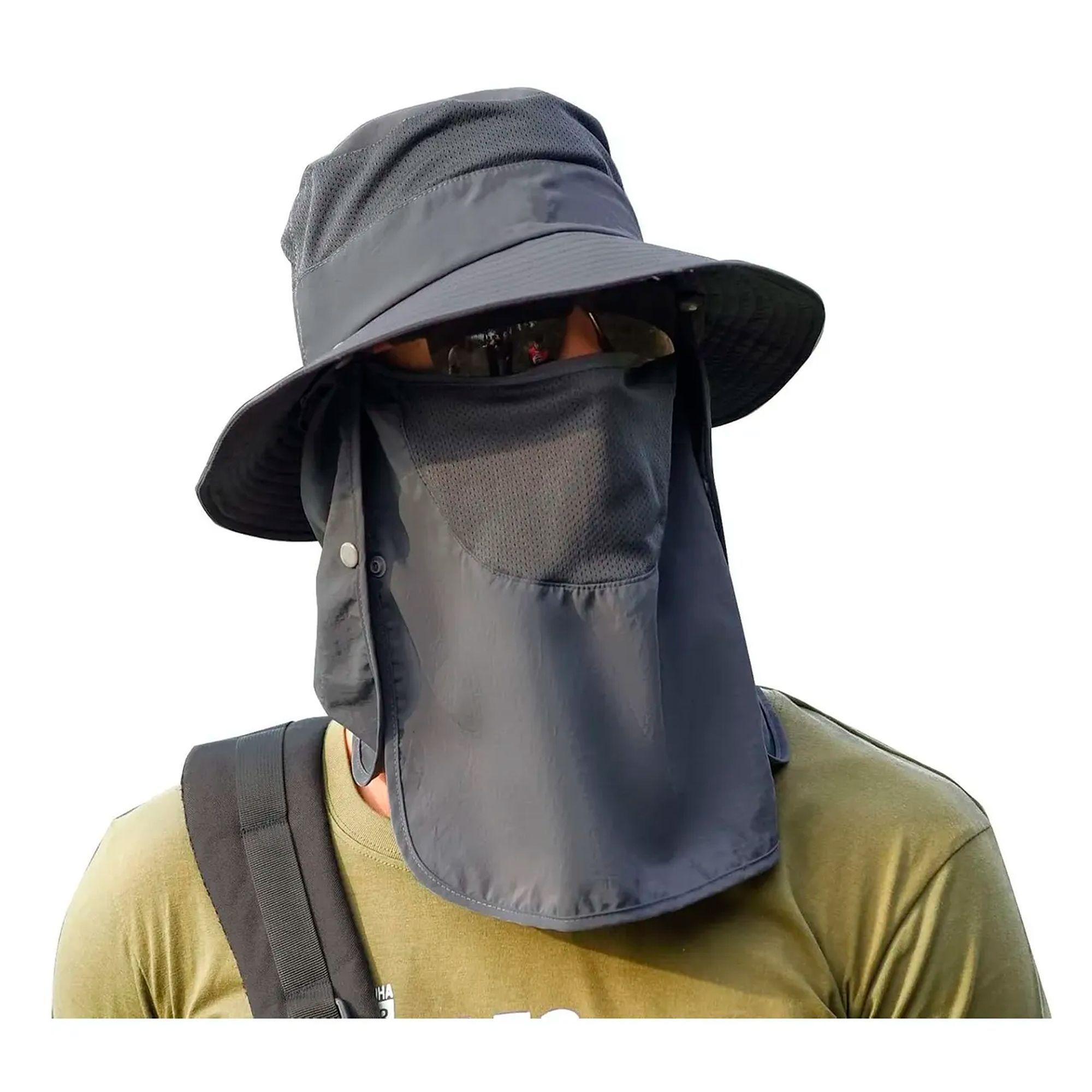 Sombrero Para El Sol Con Proteccion Para Cuello Y Cara-0