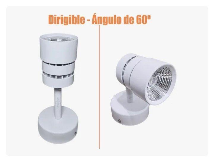 Aplique Lampara Foco Dirigible Con Ampolleta 7w-3
