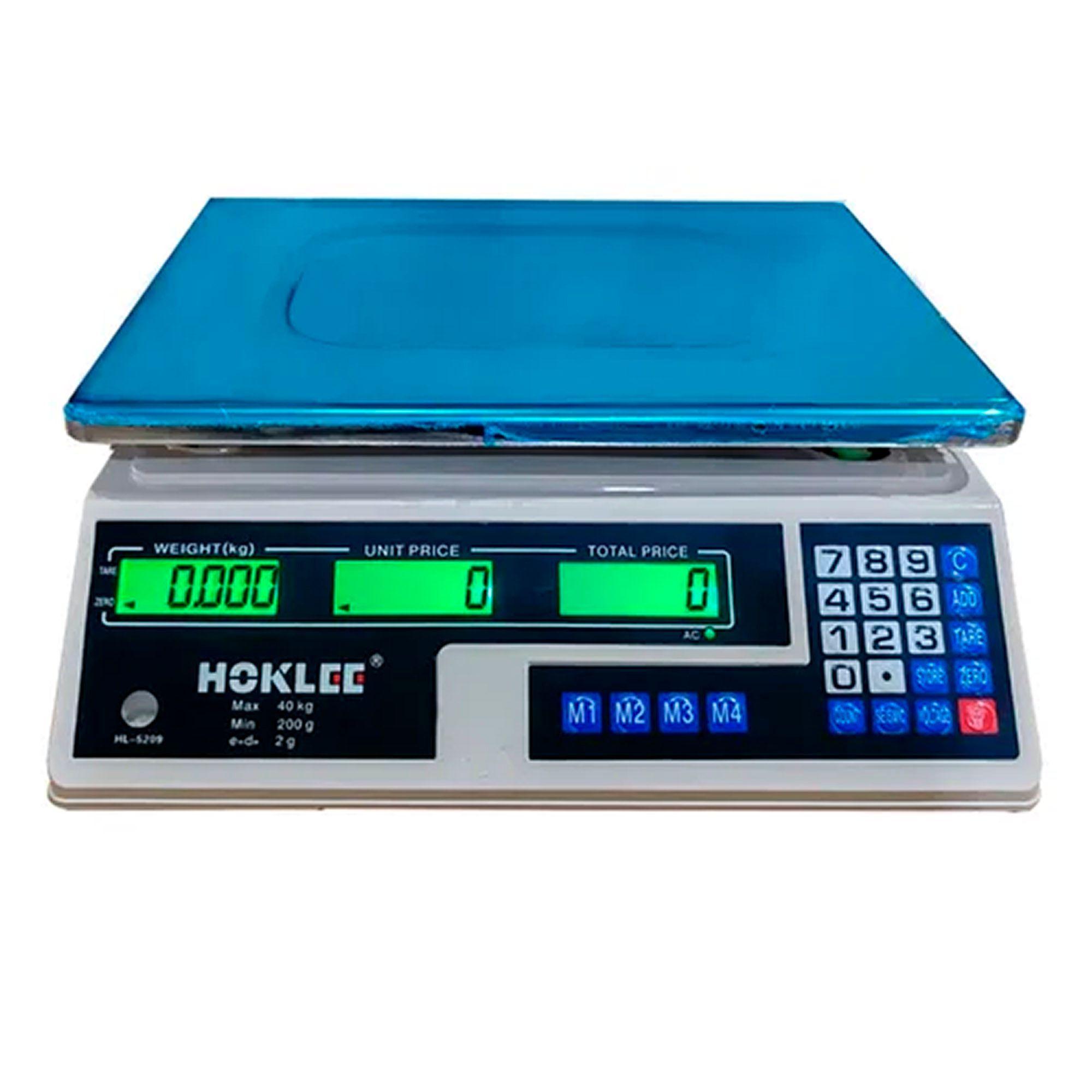 Balanza Pesa Digital 40kg Sobremesa Bascula Comercial-0