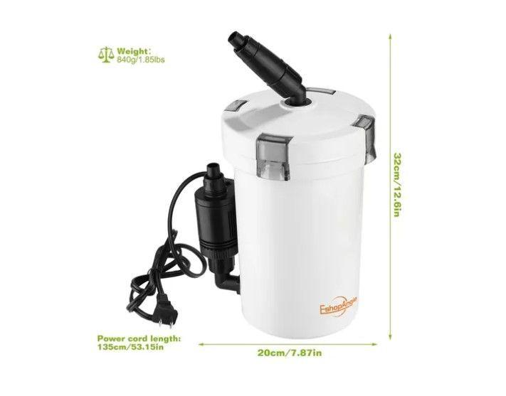 Filtro Canister Hw-603b 400 L/h Para Acuarios 220v-6