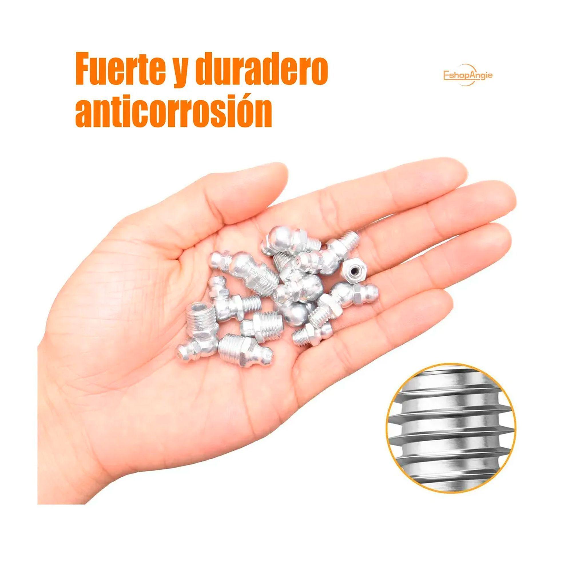 130pcs Surtido De Boquillas Graseras Hidráulicas Engrase-2