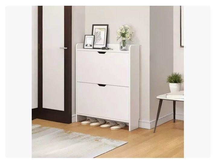 Zapatero Mueble Cajonera Organizador Para Zapatos 2 Niveles-2