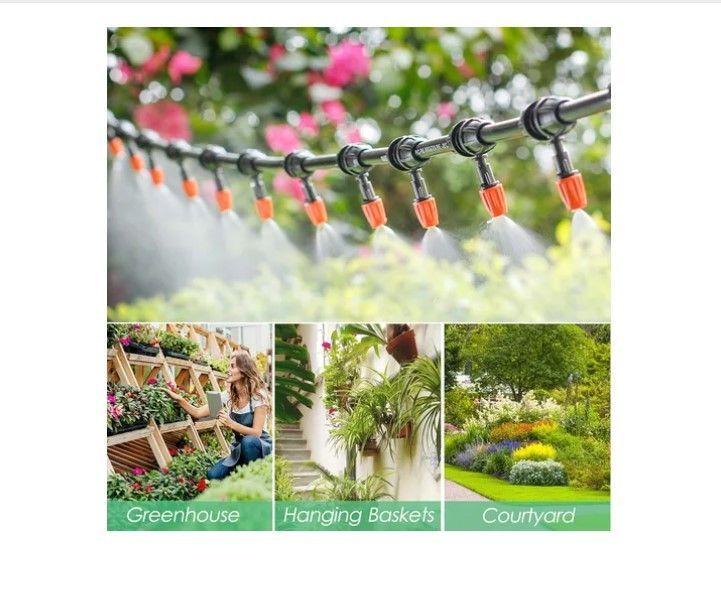 Kit De Riego Por Goteo 40+10 Metros Ahorro Agua 177 Piezas-4