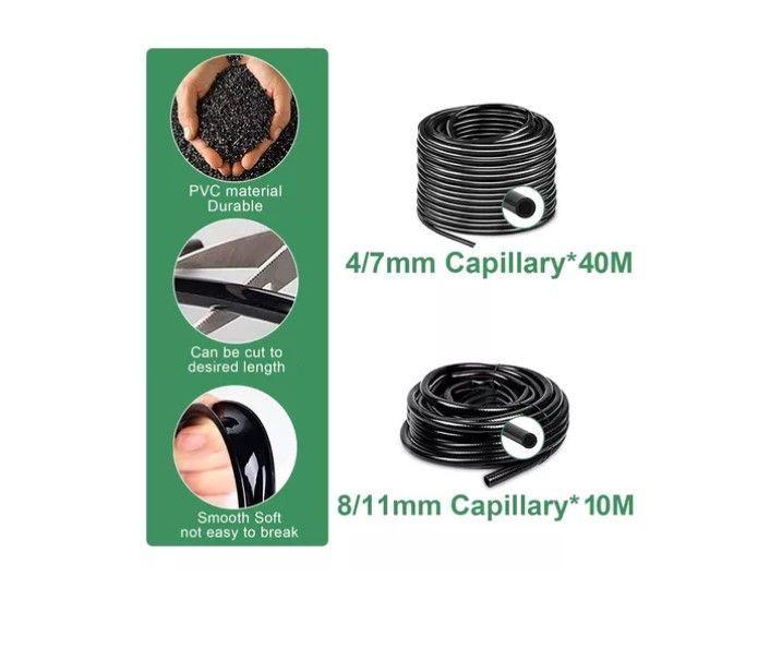 Kit De Riego Por Goteo 40+10 Metros Ahorro Agua 177 Piezas-5