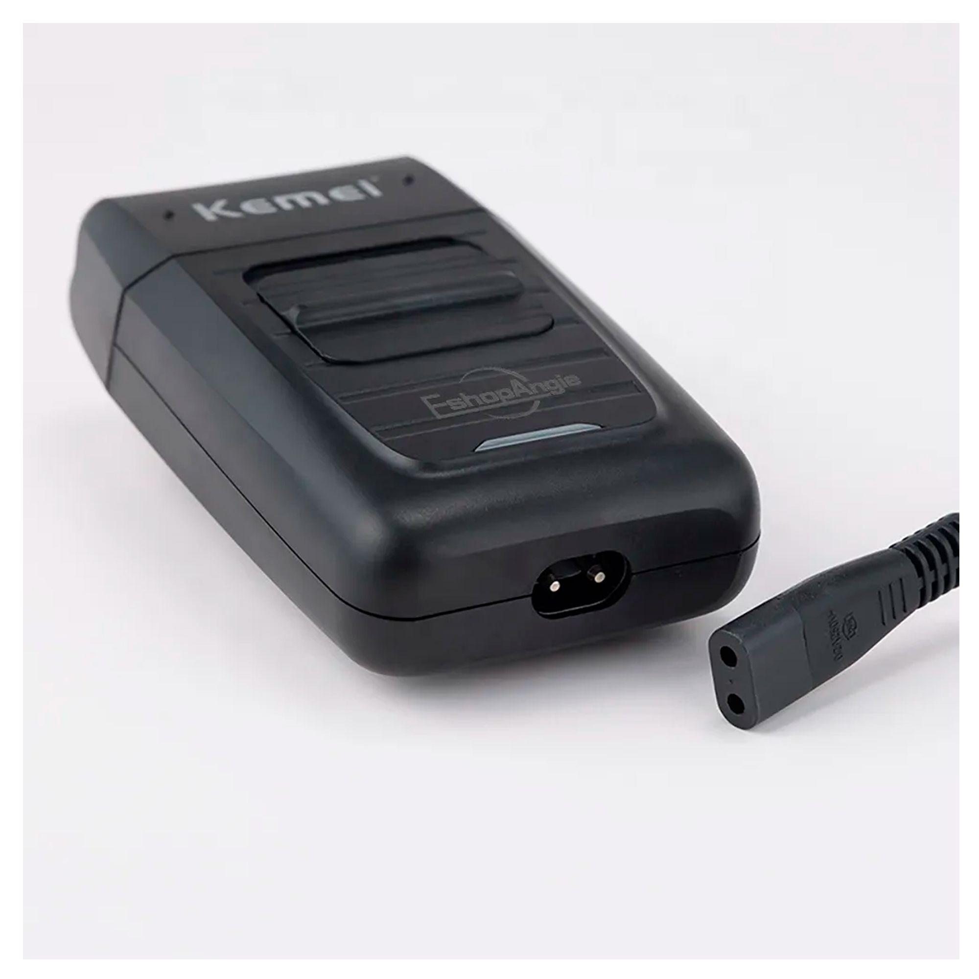 Maquina Afeitadora Inalámbrica Kemei Km-1102 Shaver Barba-2