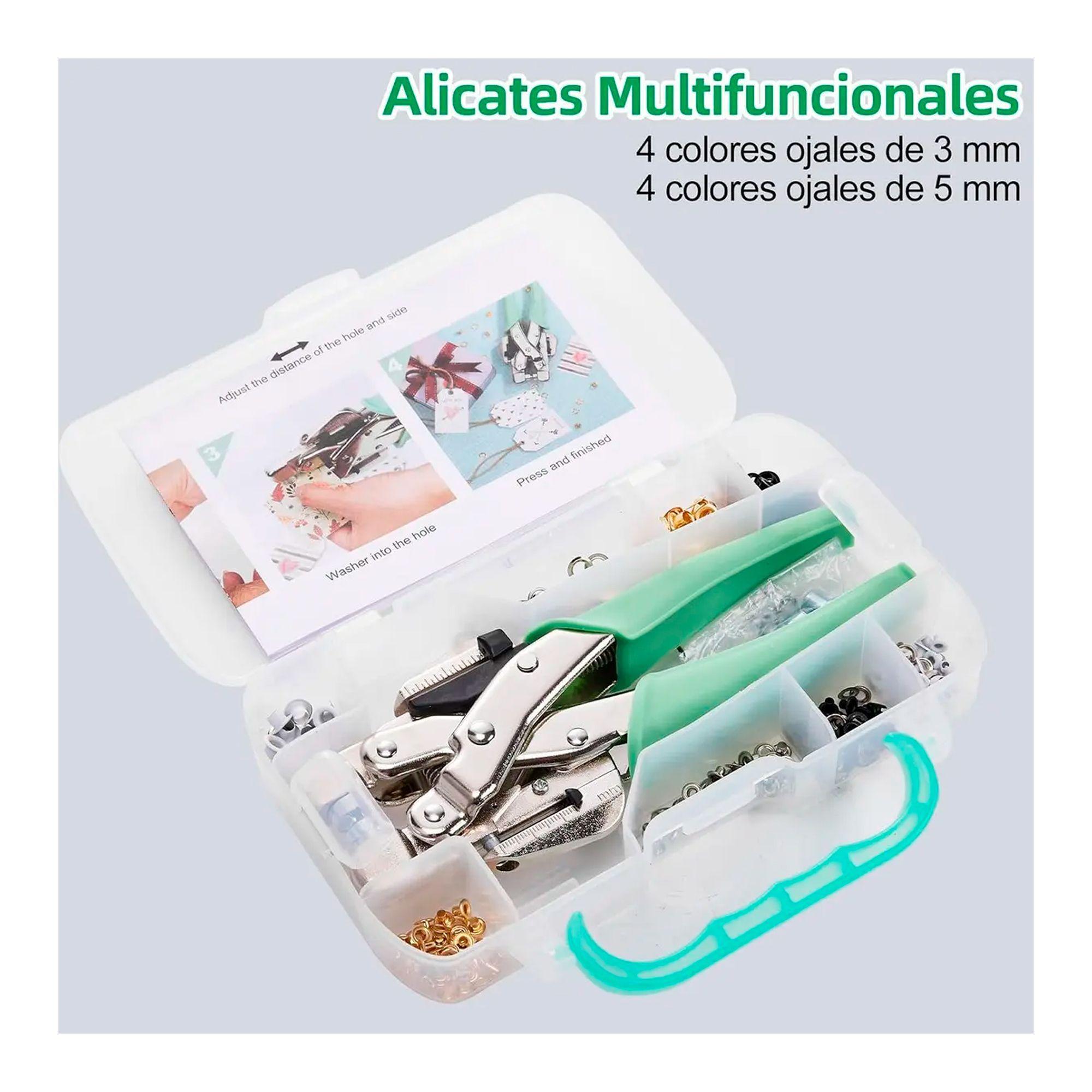 Kit Remachadora Perforadora Ojetillos M s 160 Ojetillos-5