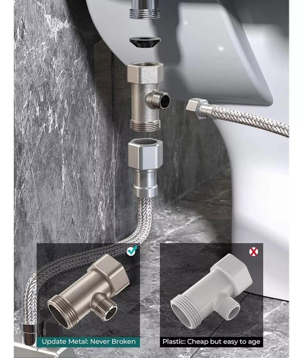 Bidet Wc Inodoro Ajustable Universal Fácil Instalación-6
