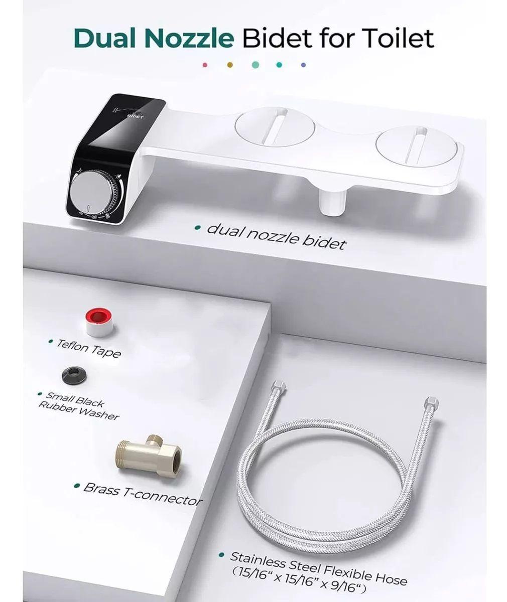 Bidet Wc Inodoro Ajustable Universal Fácil Instalación-7