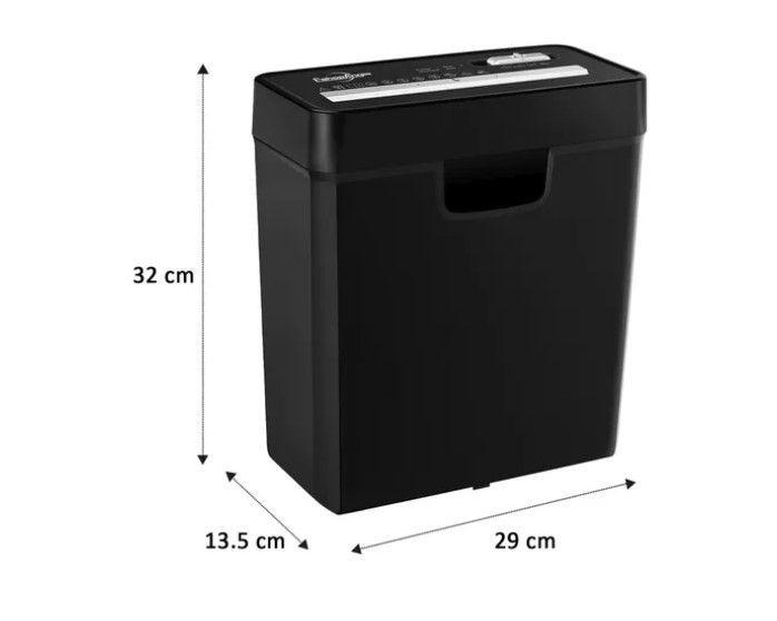 Destructora Trituradora De Papel 6 Hojas 10 Litros Oficina-6