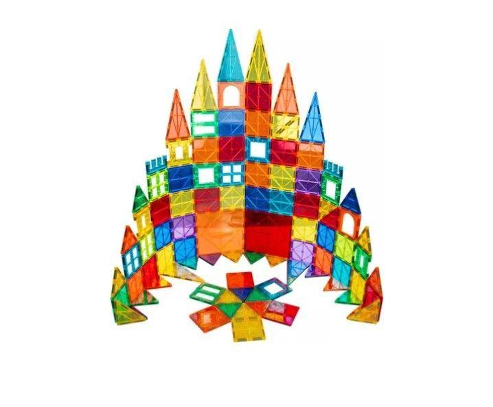 Juego De Bloques De Construcción Magnéticos 3d 60 Piezas-2