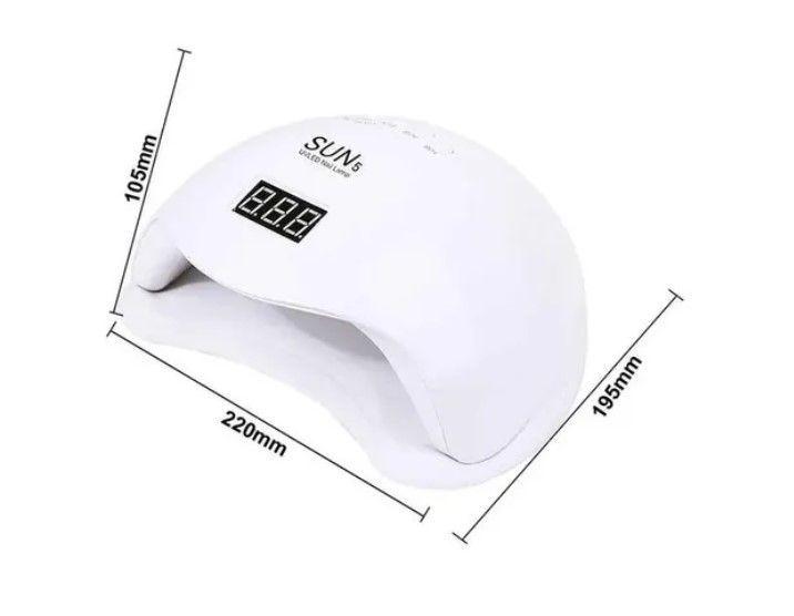 Secador Uñas Uv Led Lampara Manicure -5