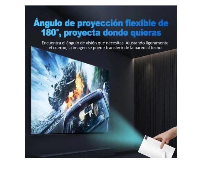 Proyector Portátil Con Consola Uhd Wifi Bluetooth + Control-5