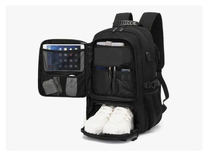 Mochila De Viaje Para Hombre 60 Ltrs Multiple Compartimentos-2