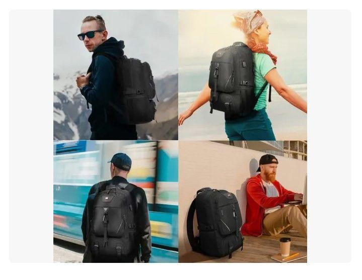 Mochila De Viaje Para Hombre 60 Ltrs Multiple Compartimentos-7