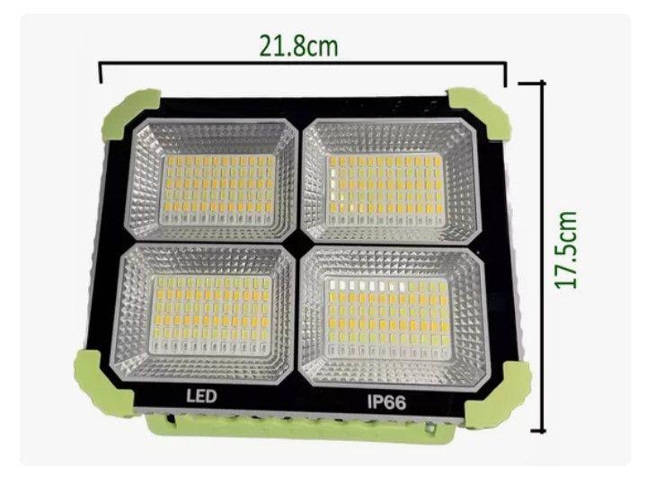 Reflector Led Portátil Recargable Panel Y Usb 4tipos De Luz-3