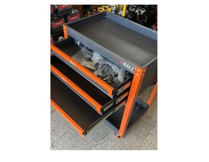 Carro Organizador Porta Herramientas 3 Cajones Alta Calidad-3