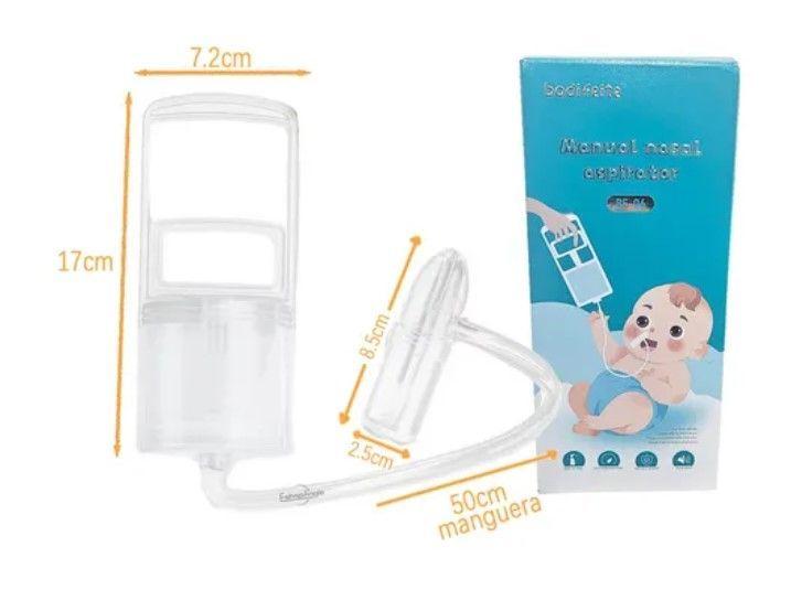 Aspirador Nasal Para Bebes Niños Saca Mocos Con Deposito-7