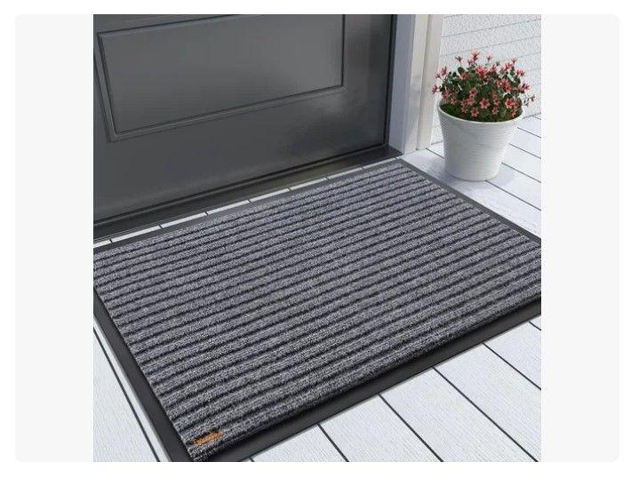 Alfombra Tapete Limpiapiés Para Entrada Exterior 60x40cm-7